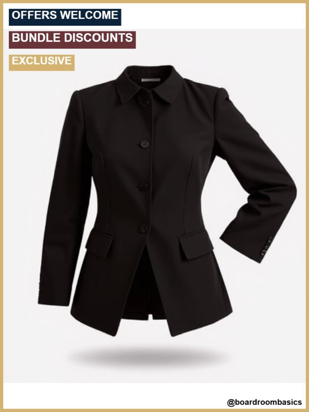 Women Sleeveless Blazer Waistcoat Tailored Suit Vest Business Casual Tops